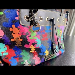 Dooney & Bourke  Disney Wonder Large Tassel Zip Top Tote